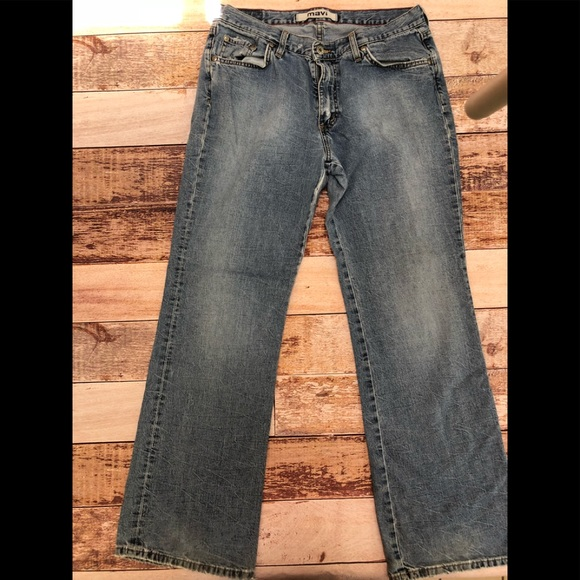 Vintage Mavi Molly jeans 33/32 flare,‎ low … - Picture 1 of 8